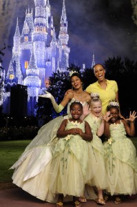 Tyra Banks at Disney World
